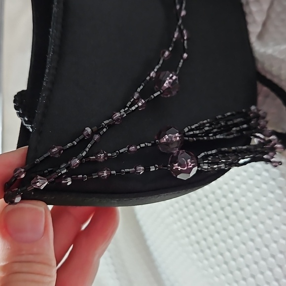 LECREGALE SMALL CROSSBODY BAG WITH FRINGE - Picture 8 of 8